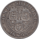 1898 SHILLING ( GF ) - SHILLING - Cambridgeshire Coins
