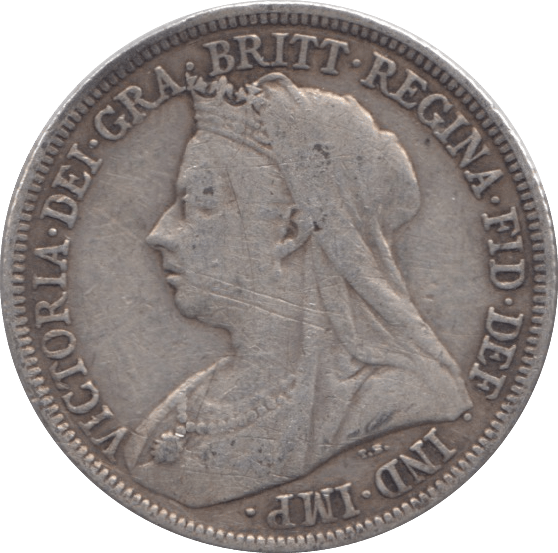 1898 SHILLING ( GF ) - SHILLING - Cambridgeshire Coins