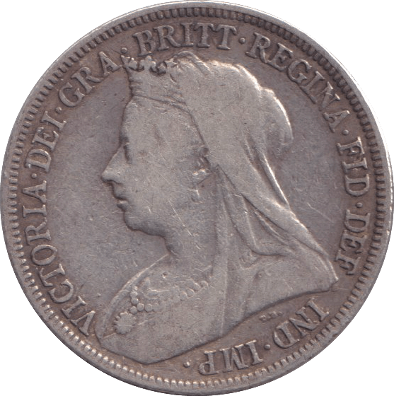 1898 SHILLING ( GF ) - SHILLING - Cambridgeshire Coins
