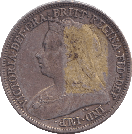 1898 SHILLING ( GVF ) 4 - SHILLING - Cambridgeshire Coins