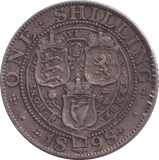 1898 SHILLING ( GVF ) 4 - SHILLING - Cambridgeshire Coins