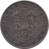 1898 SHILLING ( GVF ) - SHILLING - Cambridgeshire Coins