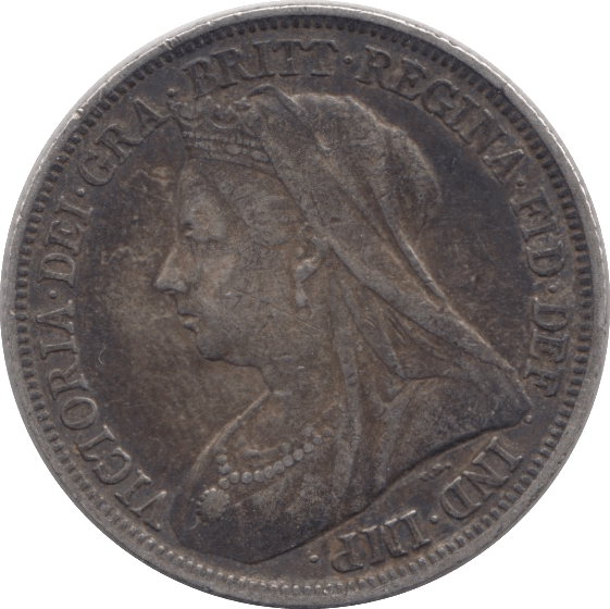 1898 SHILLING ( GVF ) - SHILLING - Cambridgeshire Coins