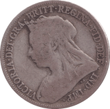 1898 SHILLING ( NF ) - SHILLING - Cambridgeshire Coins