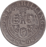1898 SHILLING ( NF ) - SHILLING - Cambridgeshire Coins