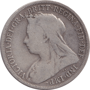 1898 SHILLING ( NF ) - SHILLING - Cambridgeshire Coins