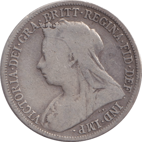 1898 SHILLING ( NF ) - SHILLING - Cambridgeshire Coins