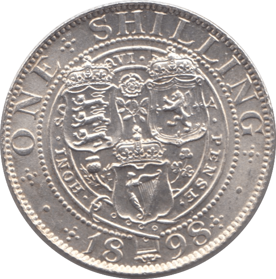 1898 SHILLING ( UNC ) - Shilling - Cambridgeshire Coins