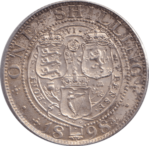 1898 SHILLING ( UNC ) - SHILLING - Cambridgeshire Coins