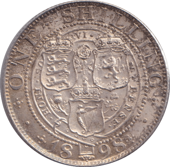 1898 SHILLING ( UNC ) - SHILLING - Cambridgeshire Coins