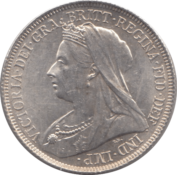 1898 SHILLING ( UNC ) - Shilling - Cambridgeshire Coins