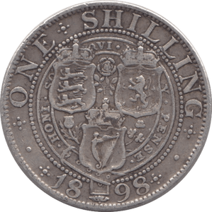 1898 SHILLING ( VF ) - SHILLING - Cambridgeshire Coins