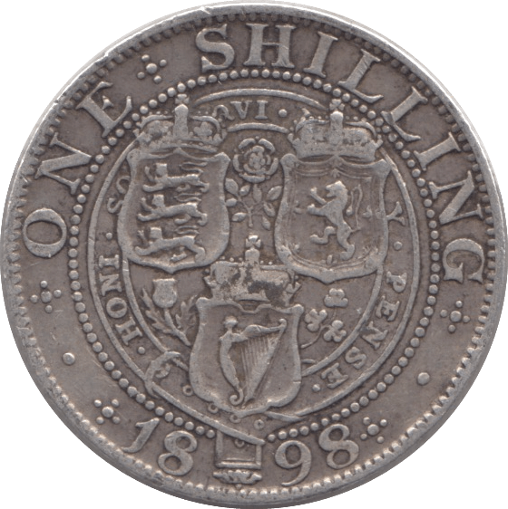 1898 SHILLING ( VF ) - SHILLING - Cambridgeshire Coins