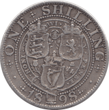 1898 SHILLING ( VF ) - SHILLING - Cambridgeshire Coins