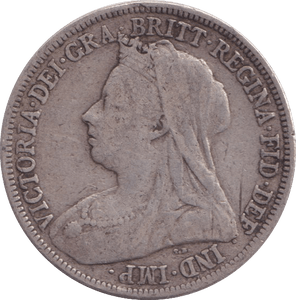 1898 SHILLING ( VF ) - Shilling - Cambridgeshire Coins
