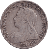 1898 SHILLING ( VF ) - Shilling - Cambridgeshire Coins