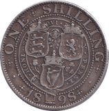 1898 SHILLING ( VF ) - SHILLING - Cambridgeshire Coins