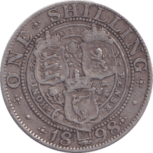 1898 SHILLING ( VF ) - Shilling - Cambridgeshire Coins