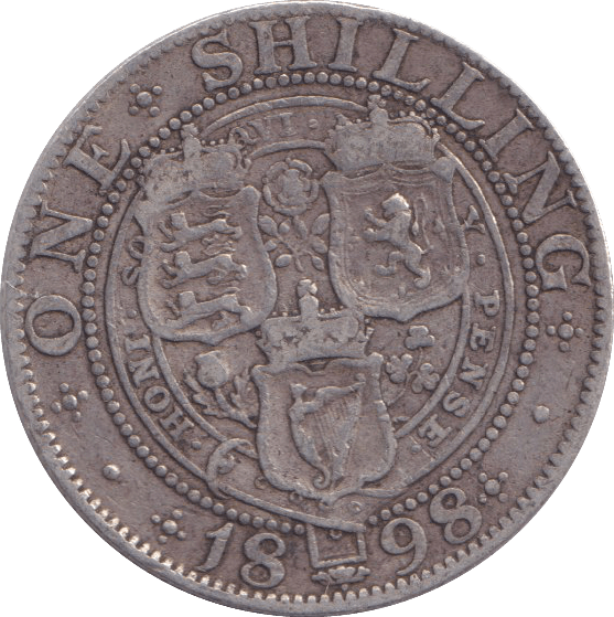 1898 SHILLING ( VF ) - Shilling - Cambridgeshire Coins