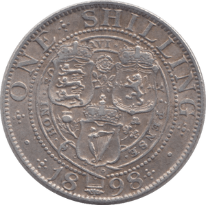 1898 SHILLING ( VF ) - Shilling - Cambridgeshire Coins