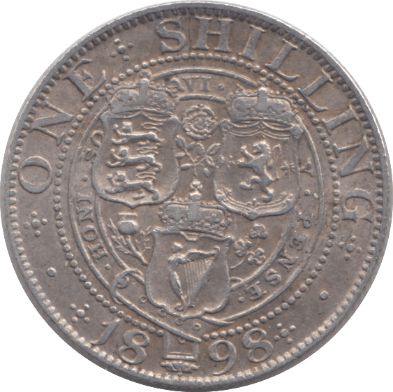 1898 SHILLING ( VF ) - Shilling - Cambridgeshire Coins