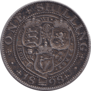 1898 SHILLING ( VF ) - WORLD COINS - Cambridgeshire Coins