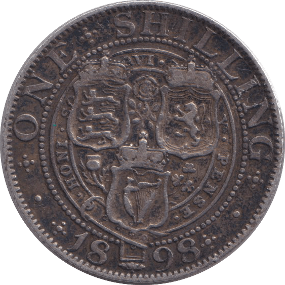 1898 SHILLING ( VF ) - WORLD COINS - Cambridgeshire Coins