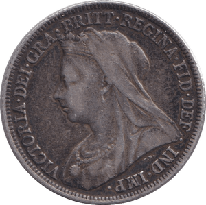 1898 SHILLING ( VF ) - WORLD COINS - Cambridgeshire Coins