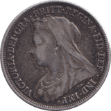 1898 SHILLING ( VF ) - WORLD COINS - Cambridgeshire Coins