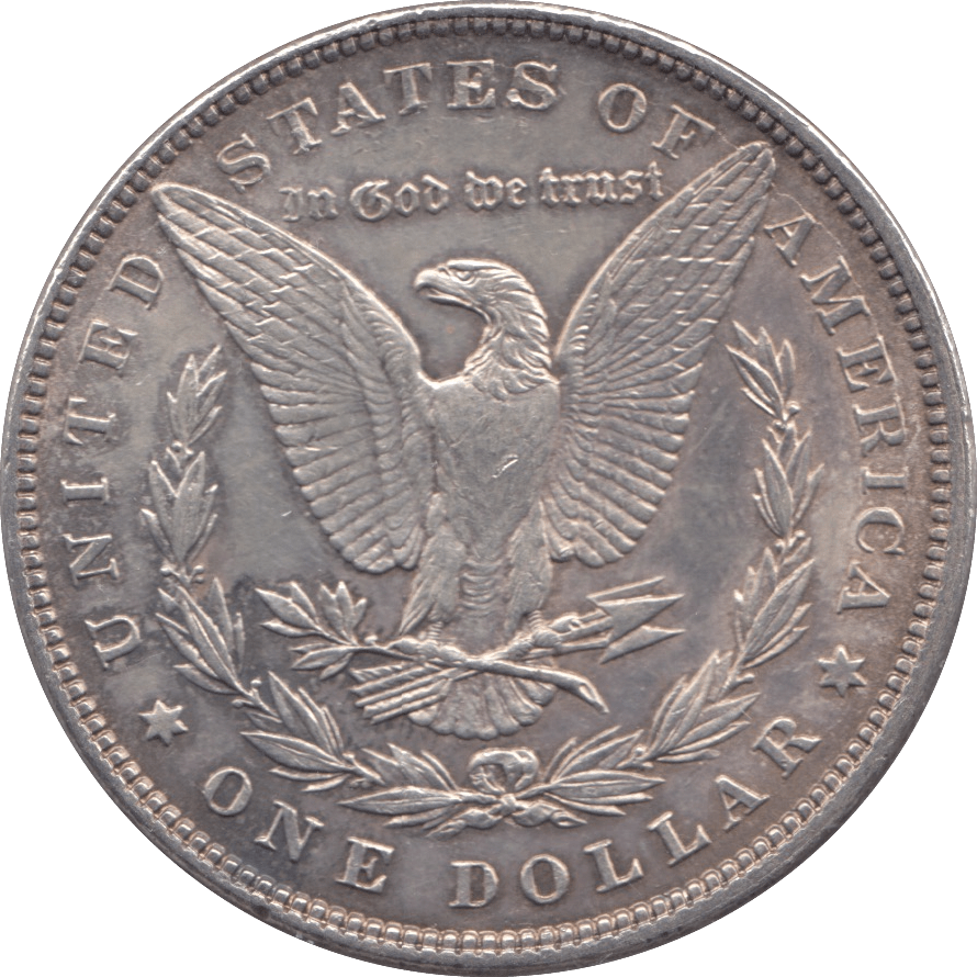 1898 SILVER MORGAN DOLLAR USA PHILADELPHIA MINT - SILVER WORLD COINS - Cambridgeshire Coins