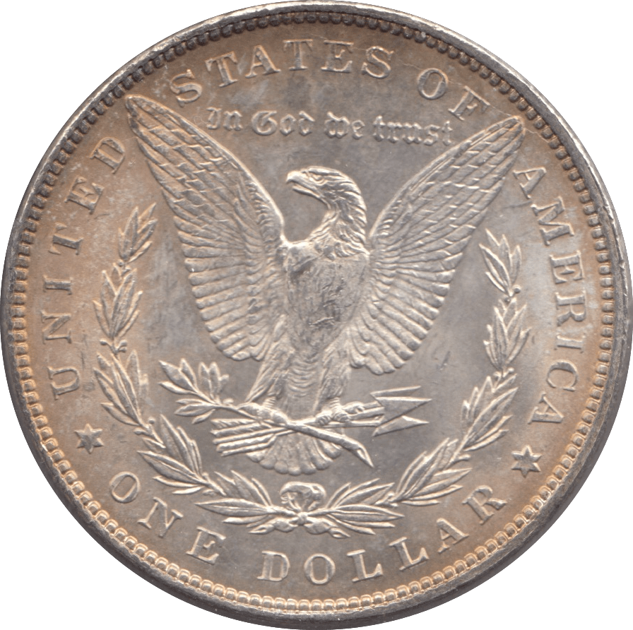1898 SILVER MORGAN DOLLAR USA PHILADELPHIA MINT - SILVER WORLD COINS - Cambridgeshire Coins