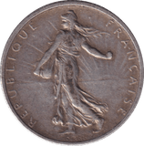 1898 SILVER ONE FRANC FRANCE - SILVER WORLD COINS - Cambridgeshire Coins