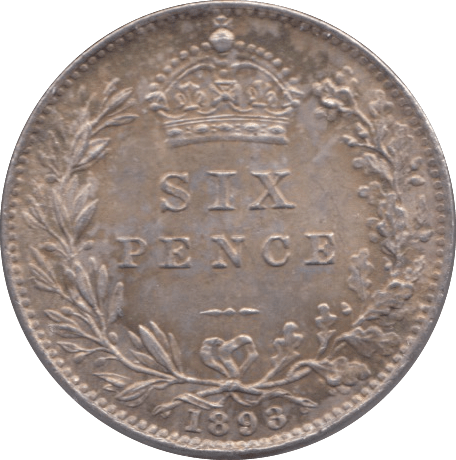 1898 SIXPENCE ( AUNC ) - SIXPENCE - Cambridgeshire Coins