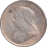 1898 SIXPENCE ( EF ) - SIXPENCE - Cambridgeshire Coins