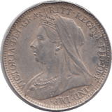 1898 SIXPENCE ( VF ) - SIXPENCE - Cambridgeshire Coins