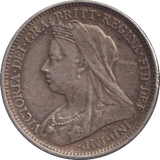 1898 SIXPENCE ( VF ) - SIXPENCE - Cambridgeshire Coins