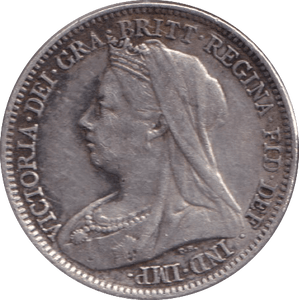 1898 SIXPENCE ( VF ) - SIXPENCE - Cambridgeshire Coins