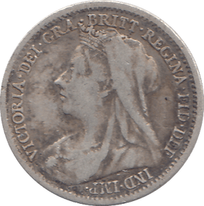1898 THREEPENCE ( F ) - WORLD COINS - Cambridgeshire Coins