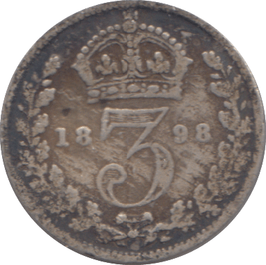1898 THREEPENCE ( FAIR ) - THREEPENCE - Cambridgeshire Coins