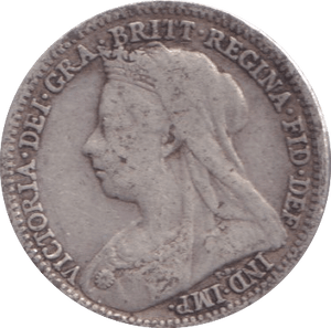 1898 THREEPENCE ( FINE ) - Threepence - Cambridgeshire Coins