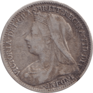 1898 THREEPENCE ( VF ) - Threepence - Cambridgeshire Coins