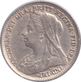 1898 THREEPENCE ( VF ) - THREEPENCE - Cambridgeshire Coins