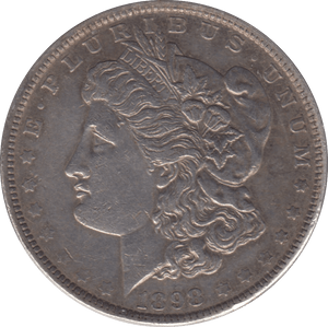 1898 USA SILVER MORGAN DOLLAR PHILADELPHIA MINT - SILVER WORLD COINS - Cambridgeshire Coins