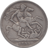 1899 CROWN ( F ) - CROWN - Cambridgeshire Coins