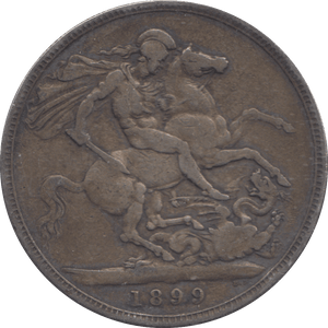 1899 CROWN ( F ) - CROWN - Cambridgeshire Coins