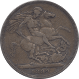 1899 CROWN ( F ) - CROWN - Cambridgeshire Coins