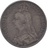1899 CROWN ( FINE ) - CROWN - Cambridgeshire Coins