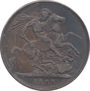 1899 CROWN ( FINE ) - CROWN - Cambridgeshire Coins