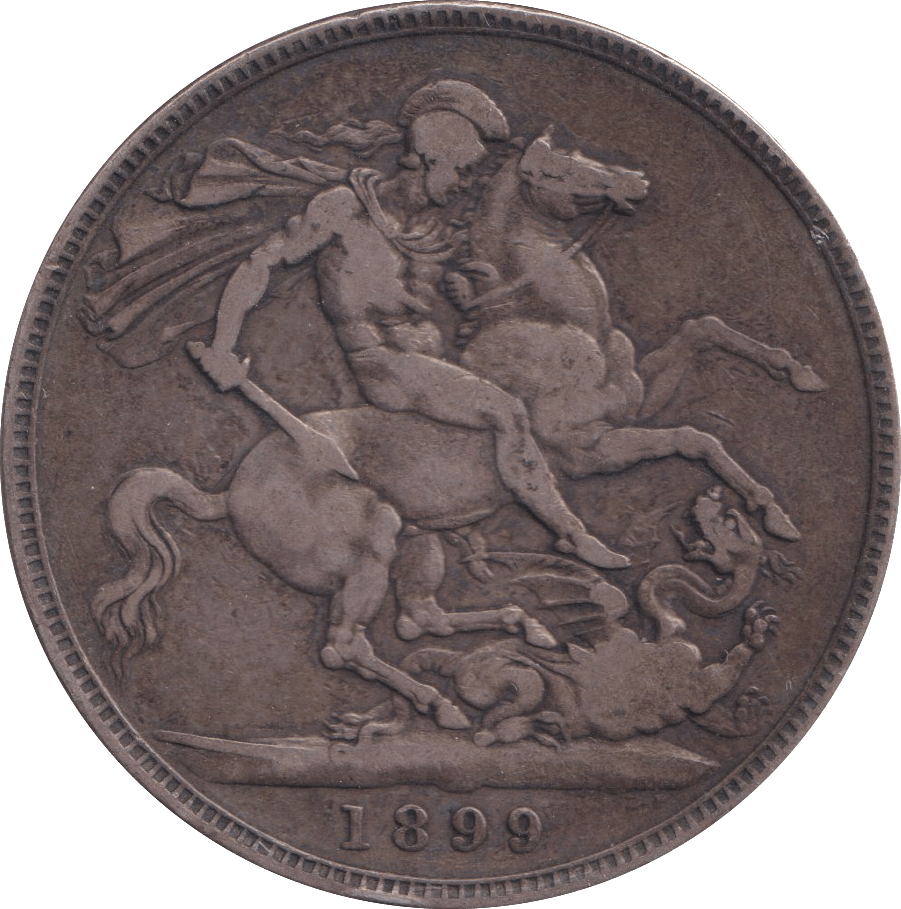 1899 CROWN ( FINE ) - CROWN - Cambridgeshire Coins