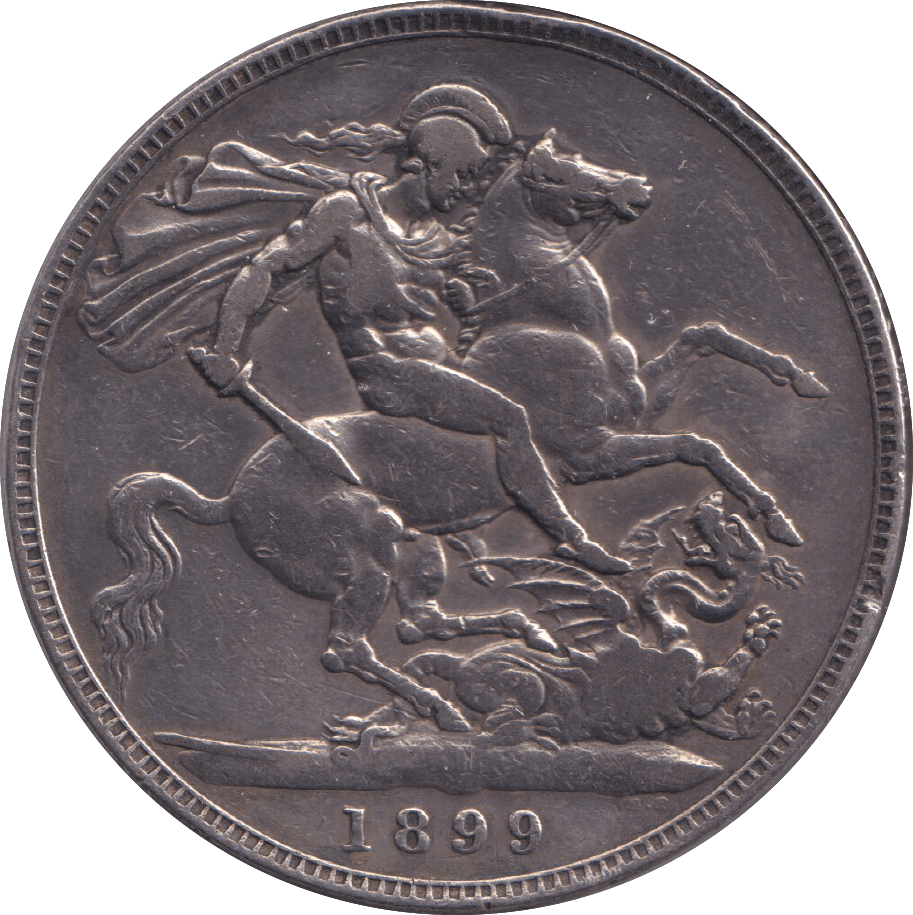 1899 CROWN ( FINE ) - CROWN - Cambridgeshire Coins
